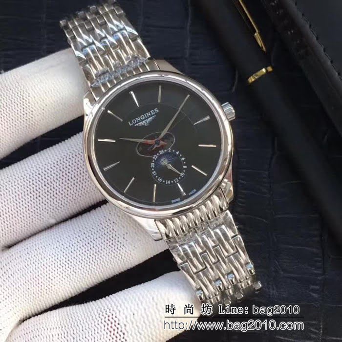 LONGINES浪琴 商務百搭 全自動機械男士腕表 WSS0645